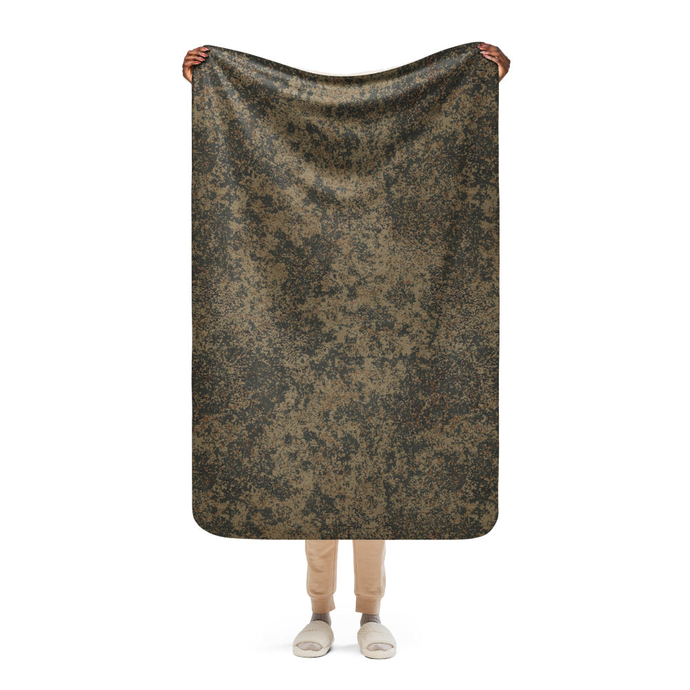 Russian EMR Digital Mountain CAMO Sherpa blanket - 37″×57″ - Blanket