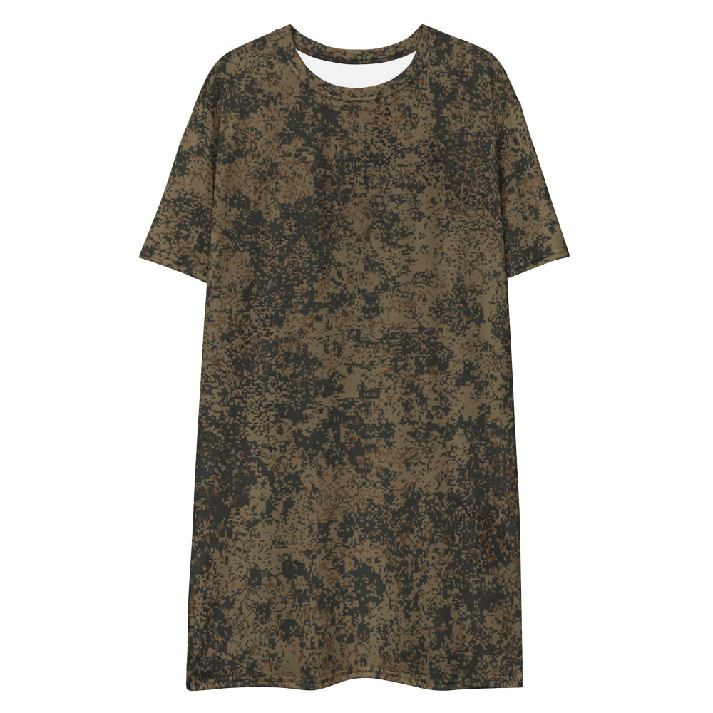 Russian EMR Digital Mountain CAMO T-shirt dress - Womens T-Shirt Dress