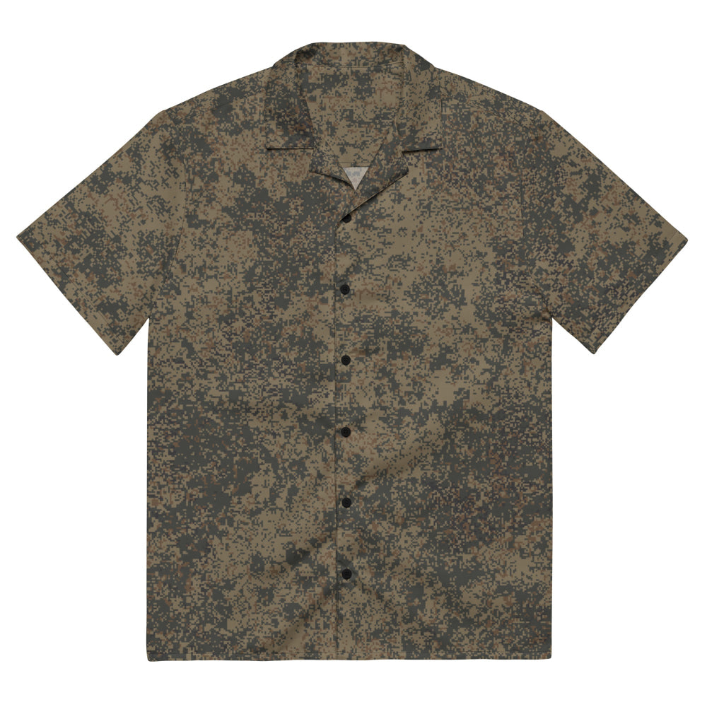 Russian EMR Digital Mountain CAMO Unisex button shirt - 2XS - Button Shirt