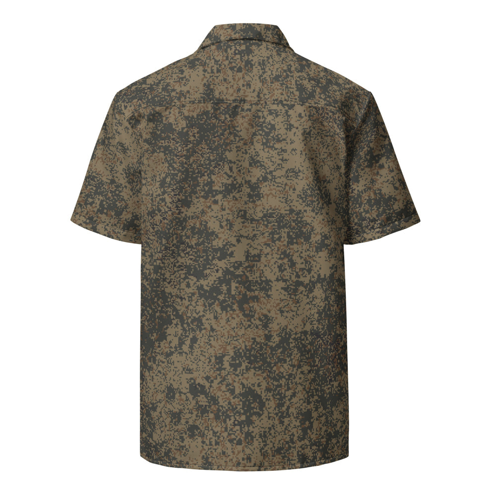 Russian EMR Digital Mountain CAMO Unisex button shirt - Button Shirt