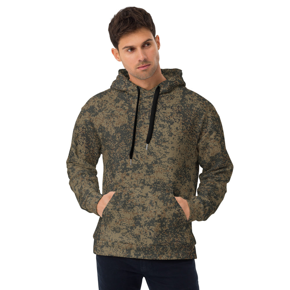 Russian EMR Digital Mountain CAMO Unisex Hoodie - 2XS