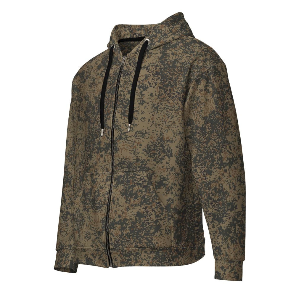 CAMO HQ - Russian EMR Digital Mountain CAMO Unisex zip hoodie