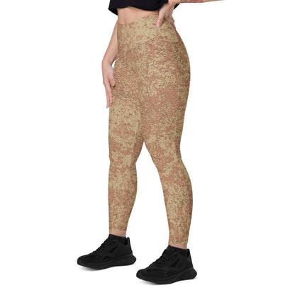 Russian EMR Digital Ratnik Desert CAMO Leggings with pockets - Womens With Pockets