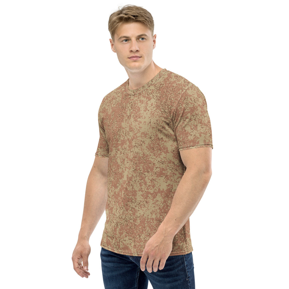 Russian EMR Digital Ratnik Desert CAMO Men’s t-shirt - Mens T-Shirt