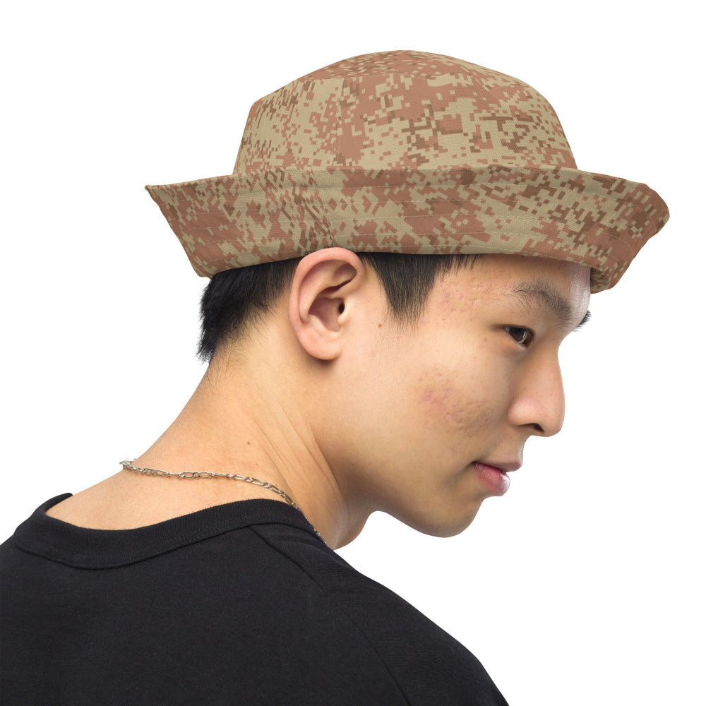 Russian EMR Digital Ratnik Desert CAMO Reversible bucket hat - Bucket Hat