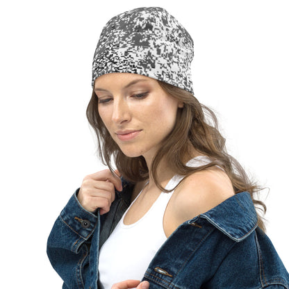 Russian EMR Digital Snow CAMO Beanie