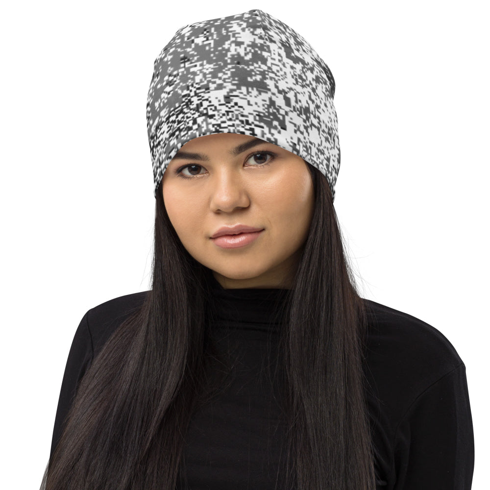 Russian EMR Digital Snow CAMO Beanie