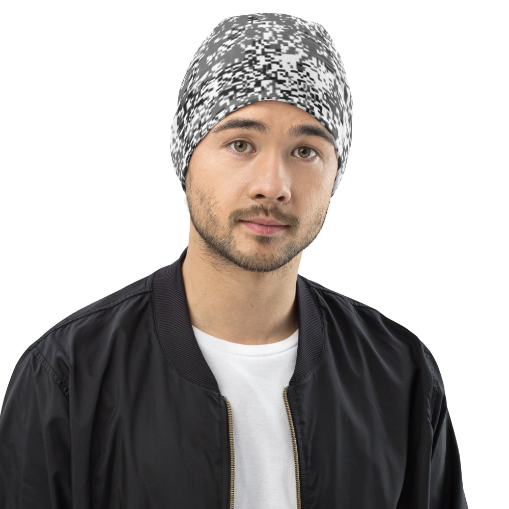 Russian EMR Digital Snow CAMO Beanie - S