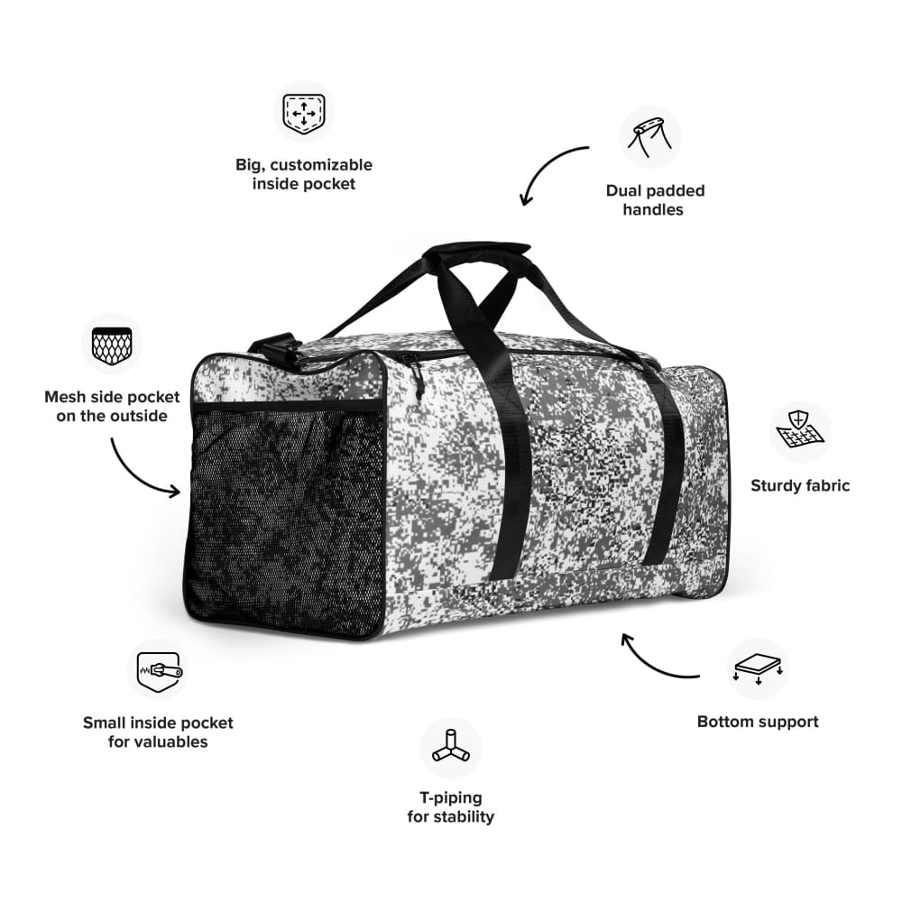 Russian EMR Digital Snow CAMO Duffle bag