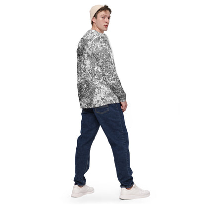 Russian EMR Digital Snow CAMO Men’s windbreaker - Mens Windbreaker