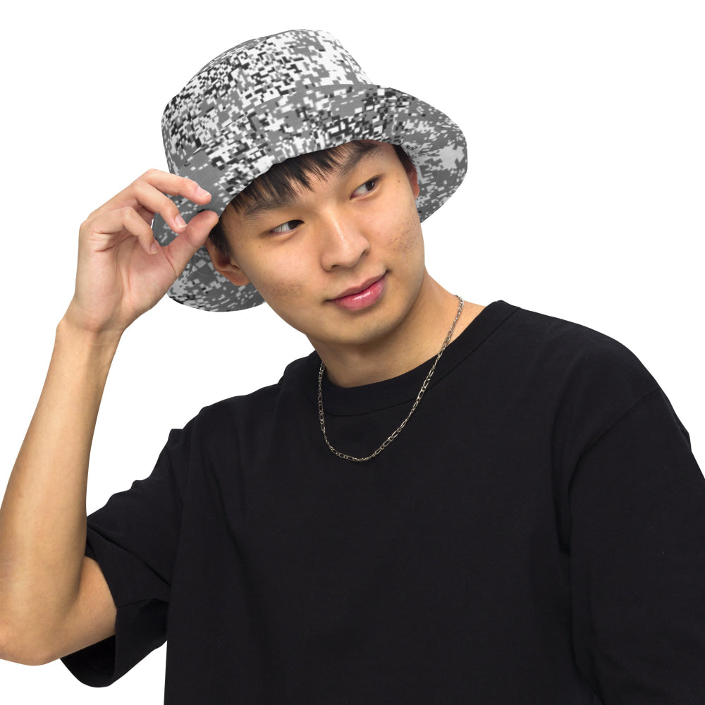 Russian EMR Digital Snow CAMO Reversible bucket hat - Bucket Hat