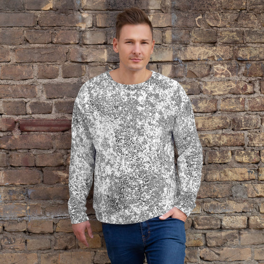 Russian EMR Digital Snow CAMO Unisex Sweatshirt - XS