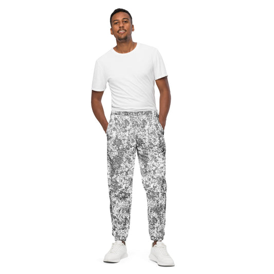 Russian EMR Digital Snow CAMO Unisex track pants - Black / XS - Track Pants