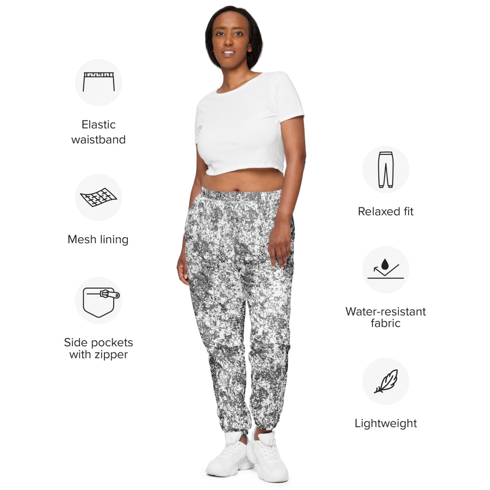 Russian EMR Digital Snow CAMO Unisex track pants - Track Pants