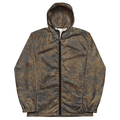 Russian EMR Digital Winter Grey CAMO Men’s windbreaker - Mens Windbreaker