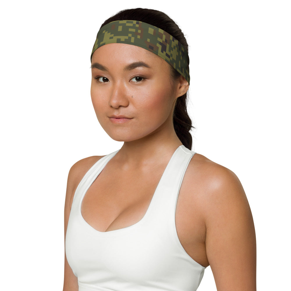 Russian EMR Digital Woodland CAMO Headband