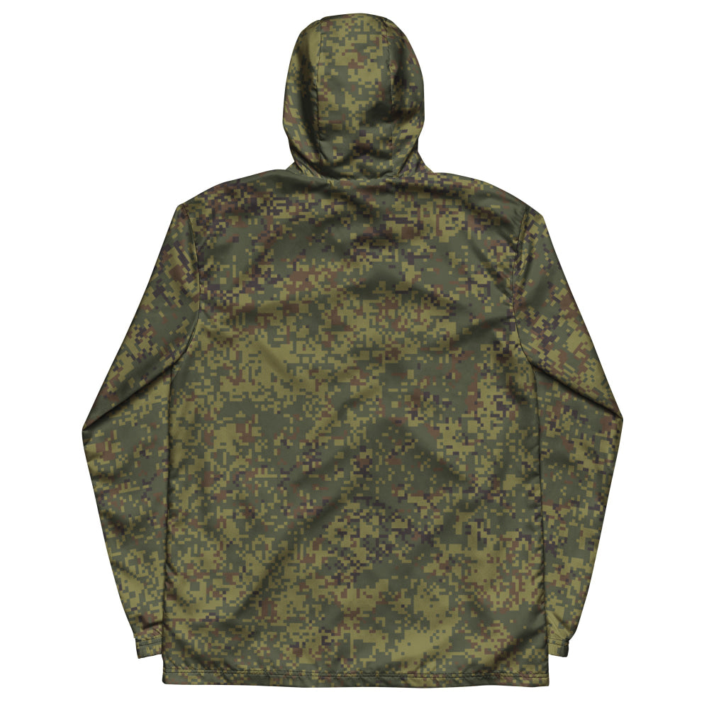 Russian EMR Digital Woodland CAMO Men’s windbreaker - Mens Windbreaker