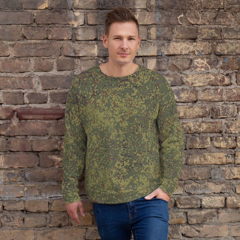 Russian EMR Digital Woodland CAMO Unisex Sweatshirt - XS