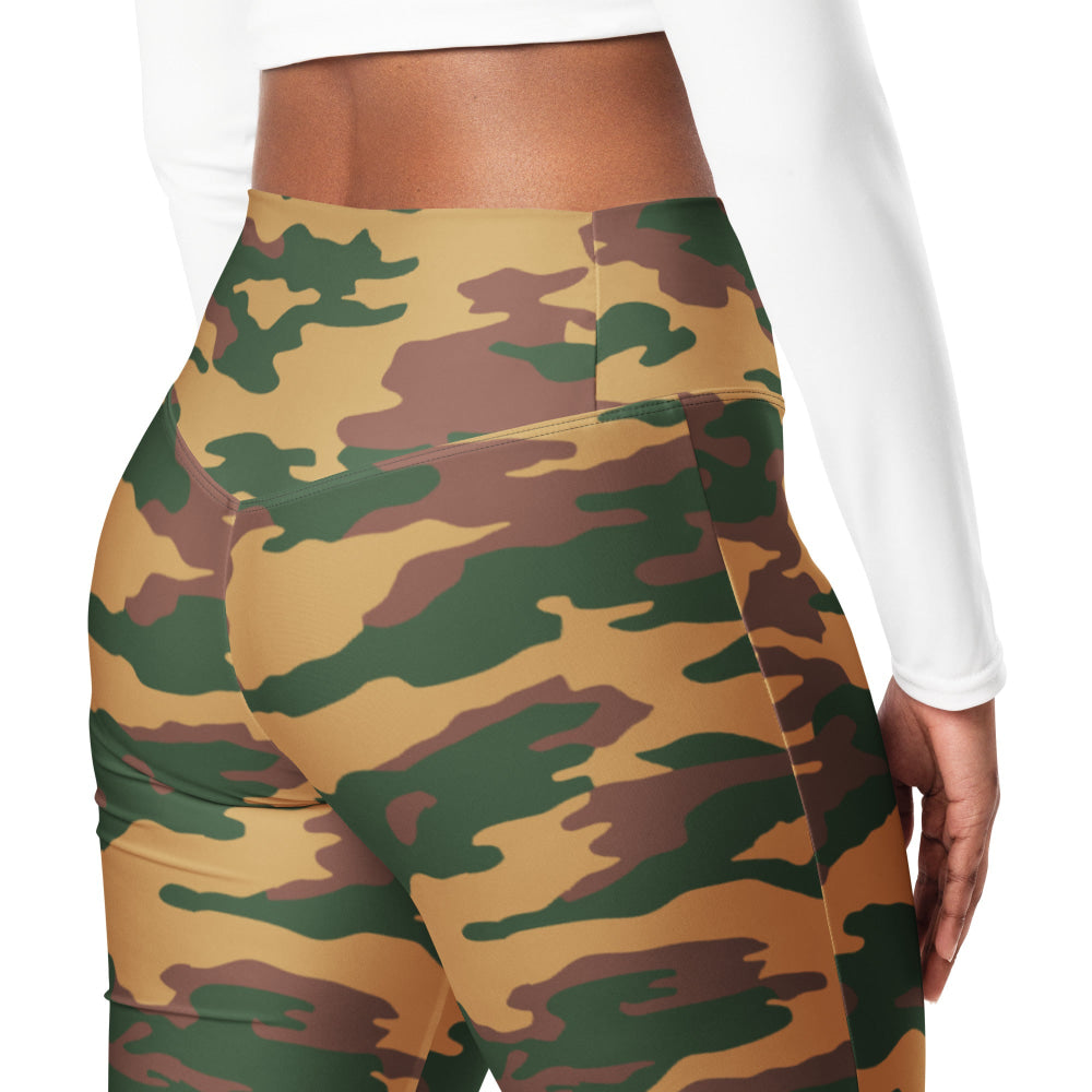 Russian Flora Arbuz Mountain CAMO Flare leggings - Womens Leggings