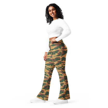 Russian Flora Arbuz Mountain CAMO Flare leggings - Womens Leggings