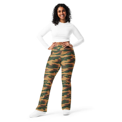 Russian Flora Arbuz Mountain CAMO Flare leggings - Womens Leggings