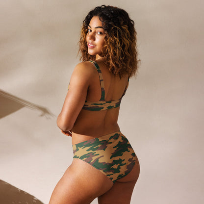 Russian Flora Arbuz Mountain CAMO high-waisted bikini - Womens High-Waisted Bikini