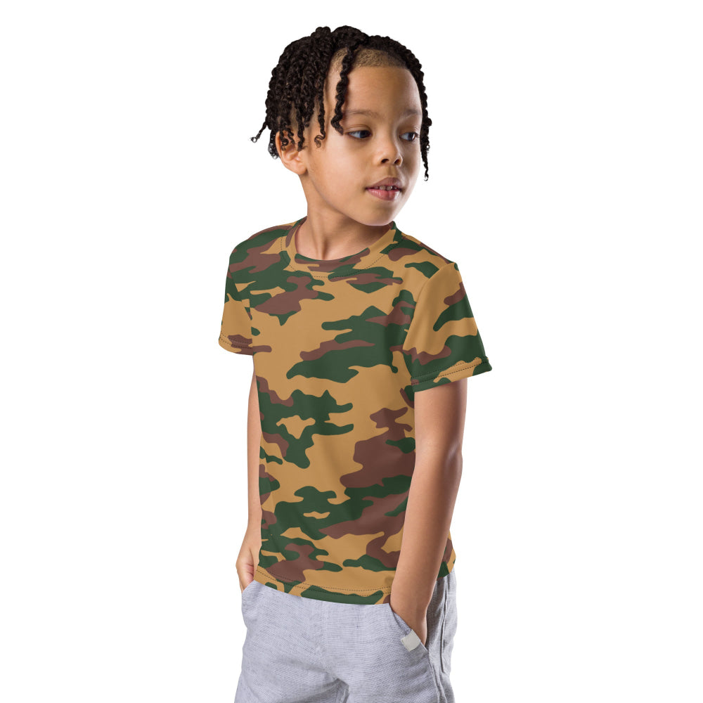 Russian Flora Arbuz Mountain CAMO Kids crew neck t-shirt - Crew Neck T-shirt