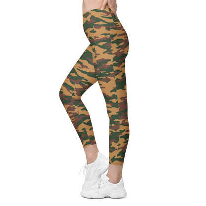 Russian Flora Arbuz Mountain CAMO Leggings with pockets - Womens With Pockets