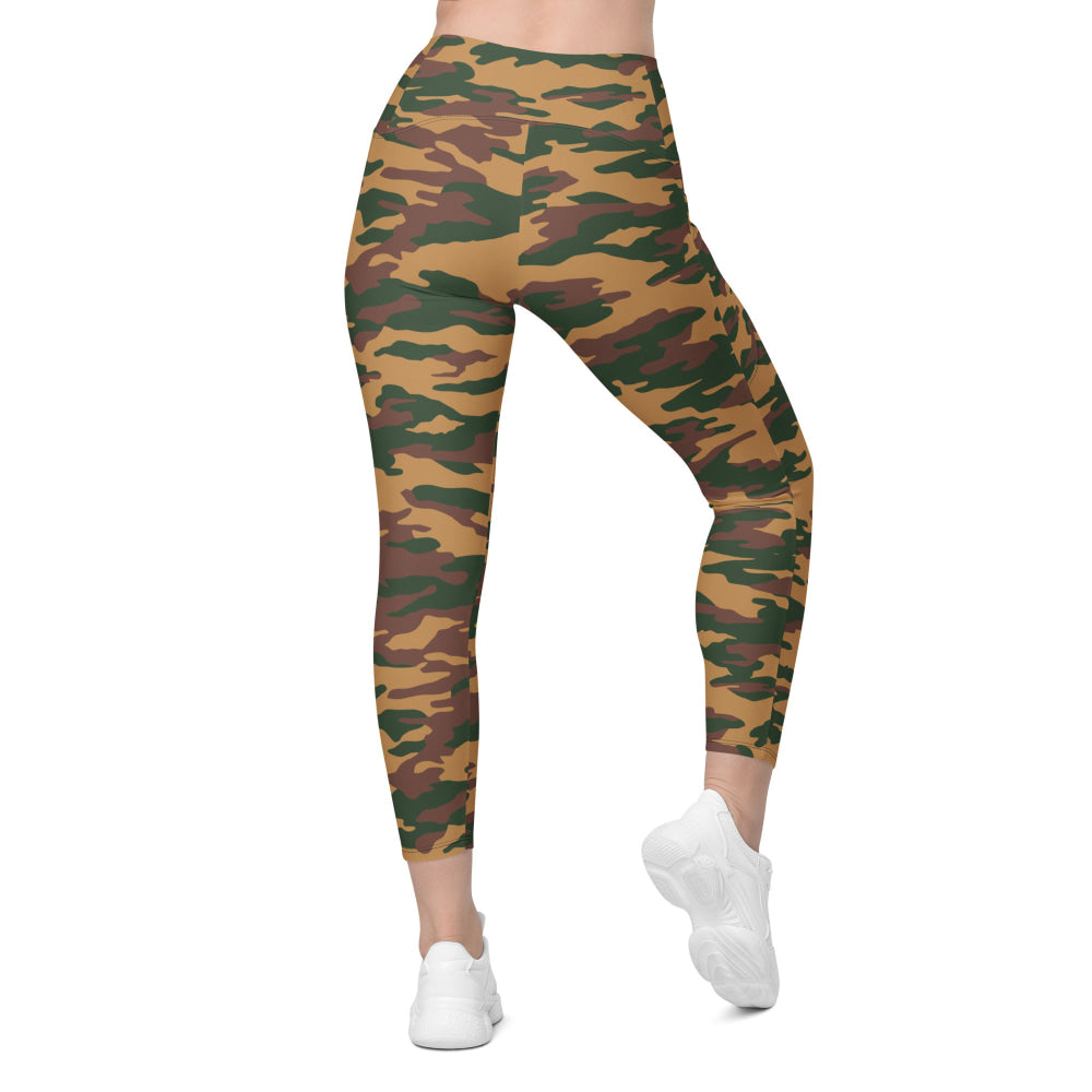 Russian Flora Arbuz Mountain CAMO Leggings with pockets - Womens With Pockets