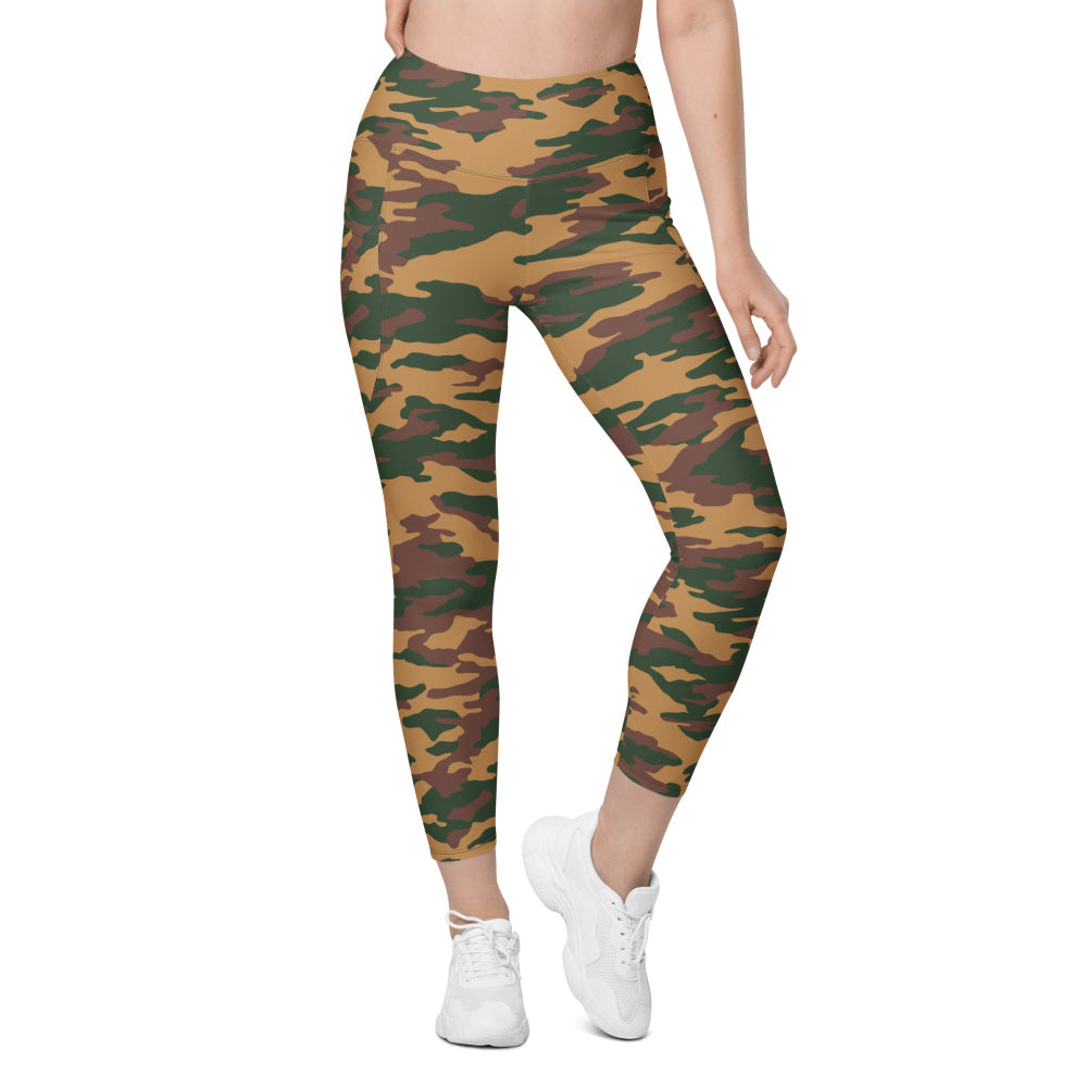 Russian Flora Arbuz Mountain CAMO Leggings with pockets - Womens With Pockets