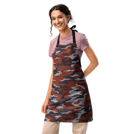 Russian Flora Red CAMO Apron