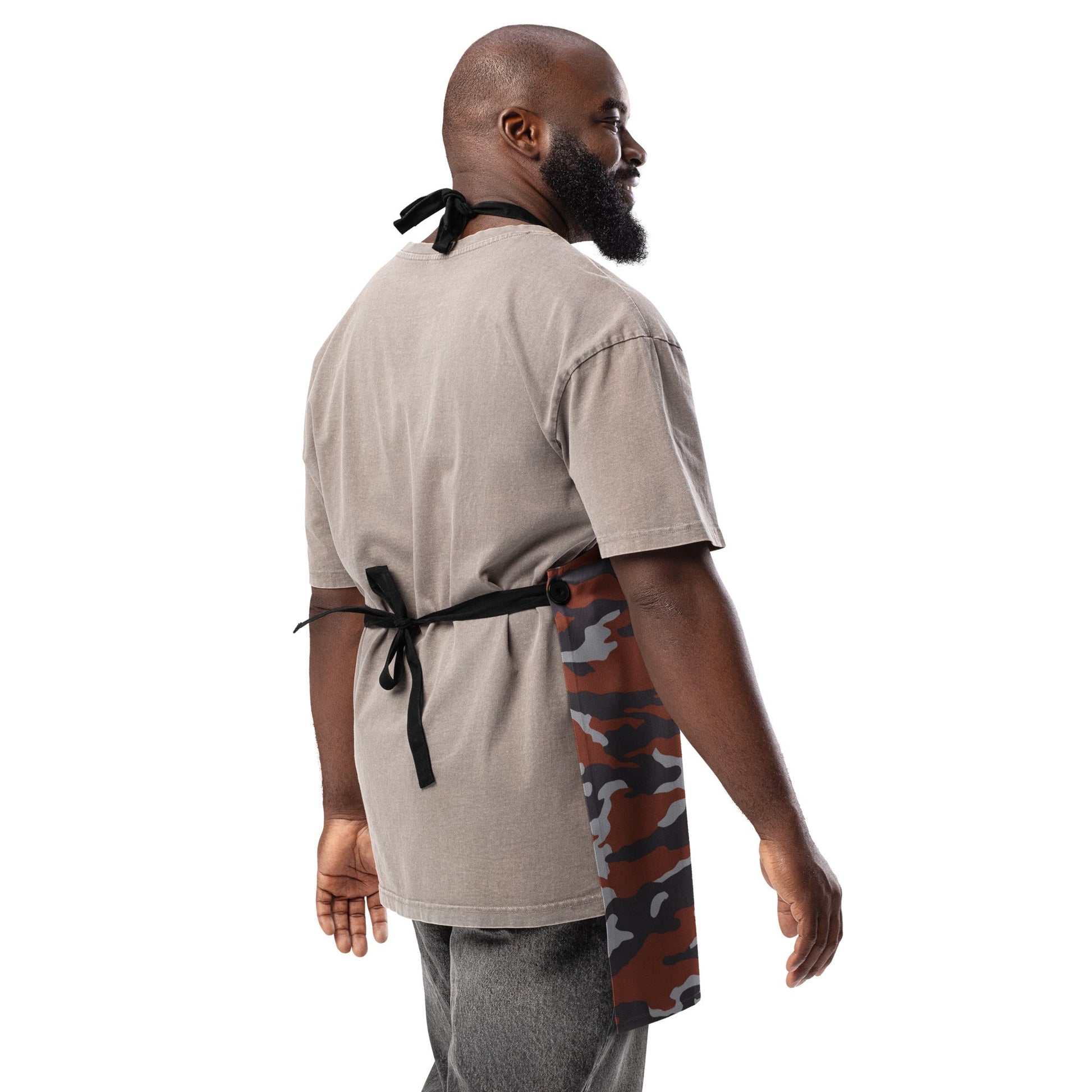 Russian Flora Red CAMO Apron