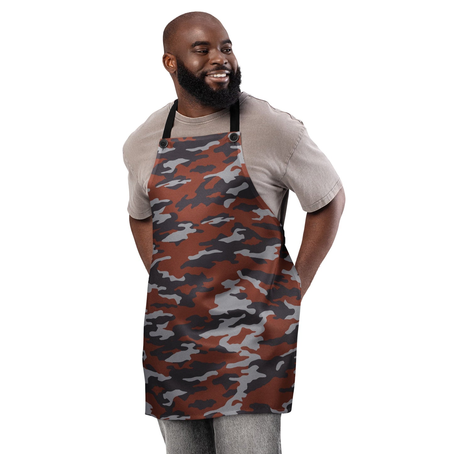 Russian Flora Red CAMO Apron