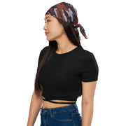 Flora Red Russian CAMO Bandana - Head