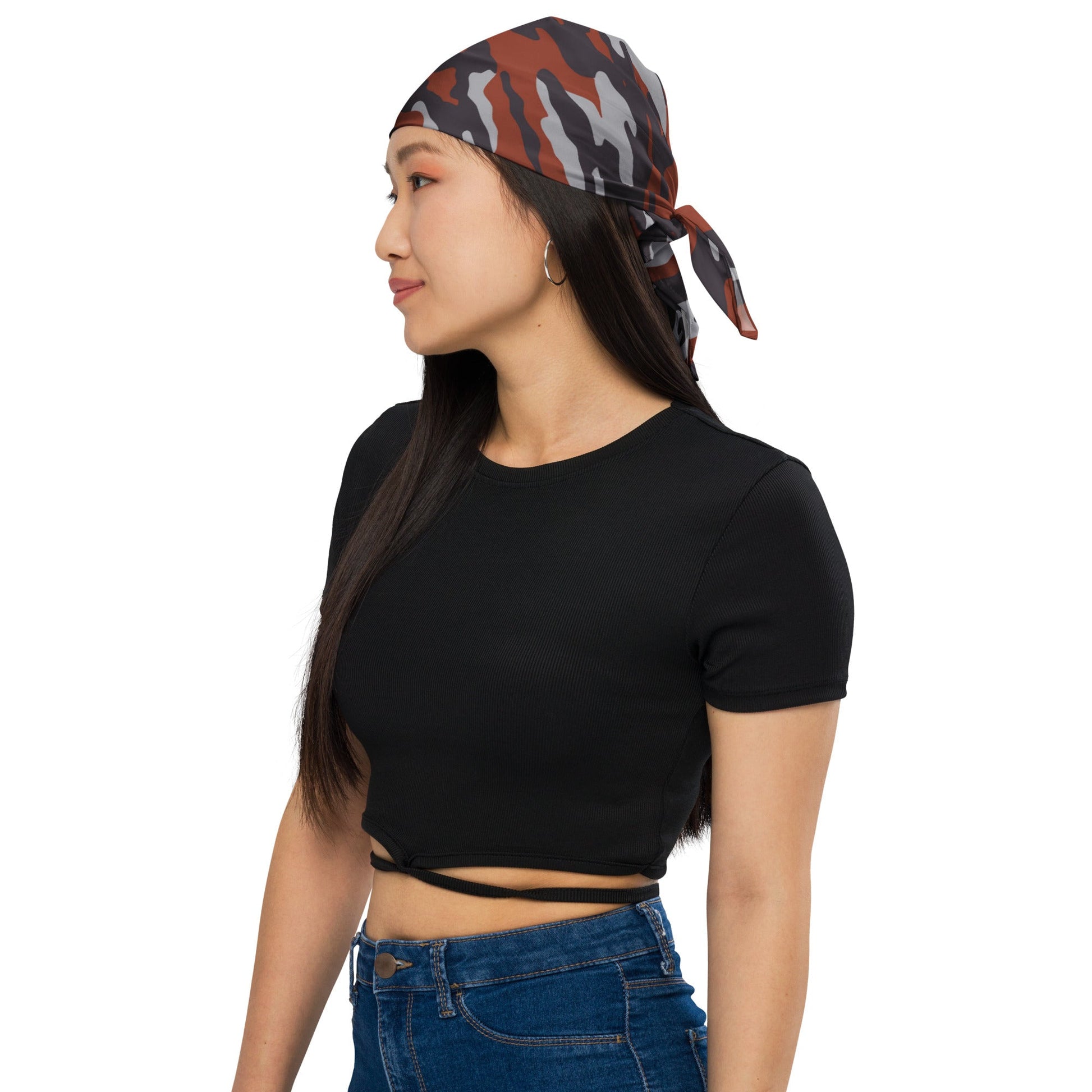 Russian Flora Red CAMO Bandana