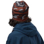 Flora Red Russian CAMO Beanie - Head
