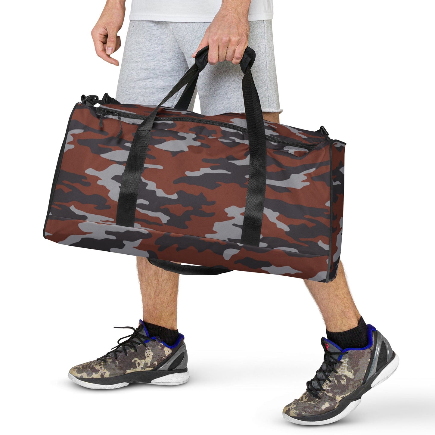 Russian Flora Red CAMO Duffle Bag