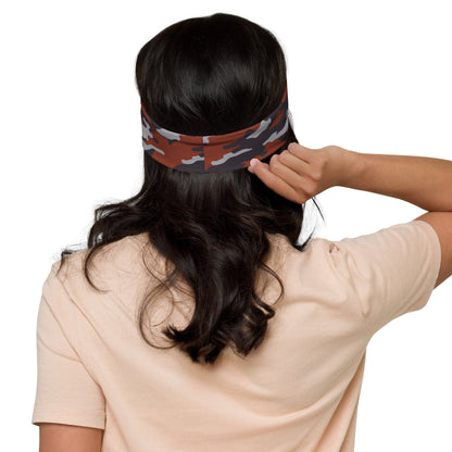 Russian Flora Red CAMO Headband