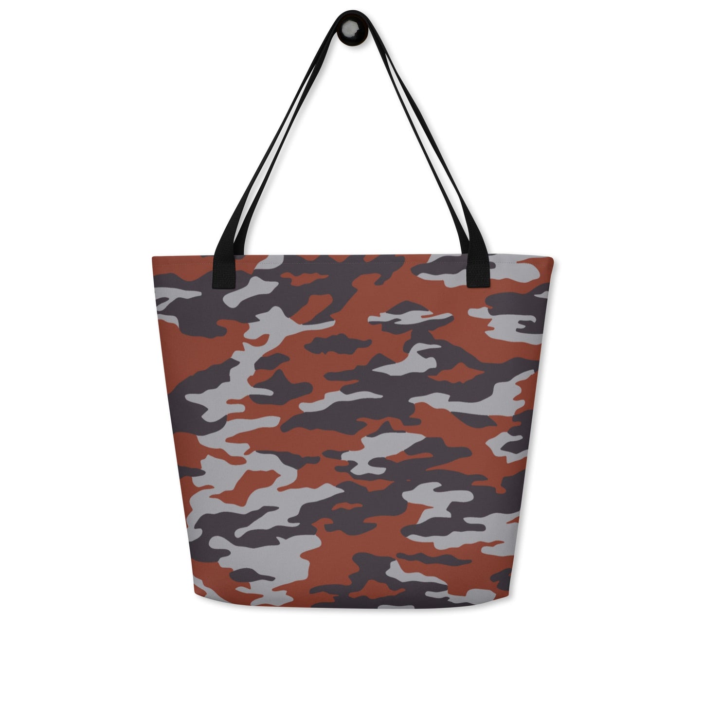 Russian Flora Red CAMO Large Tote Bag