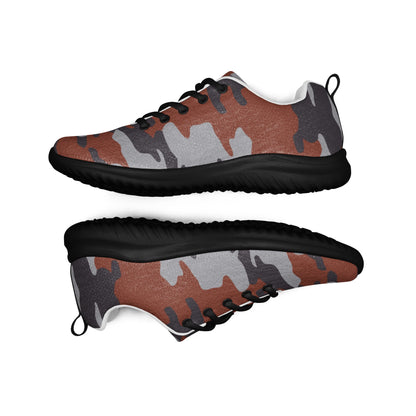 Russian Flora Red CAMO Mens Athletic Shoes