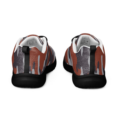 Russian Flora Red CAMO Mens Athletic Shoes