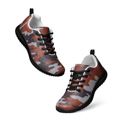 Russian Flora Red CAMO Mens Athletic Shoes