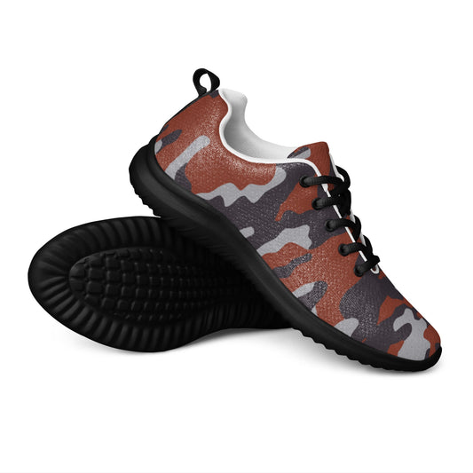 Russian Flora Red CAMO Mens Athletic Shoes - 5