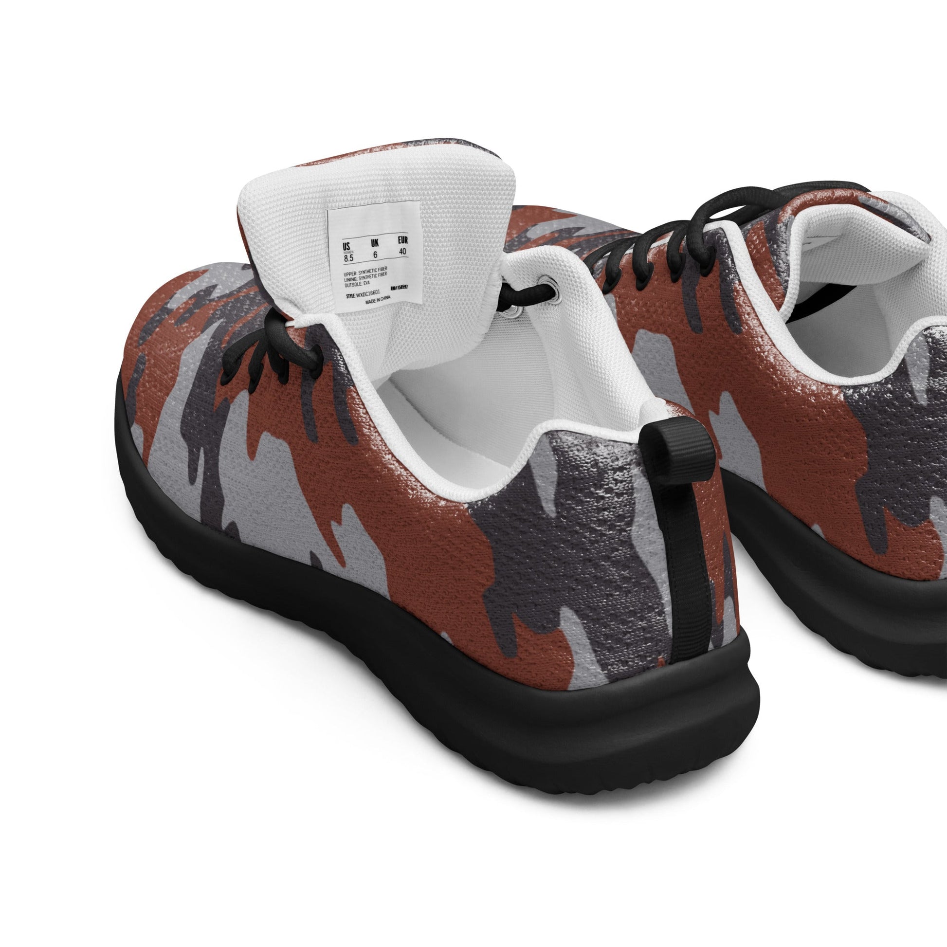 Russian Flora Red CAMO Mens Athletic Shoes