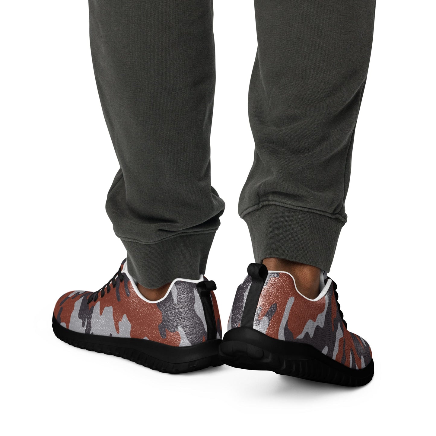 Russian Flora Red CAMO Mens Athletic Shoes