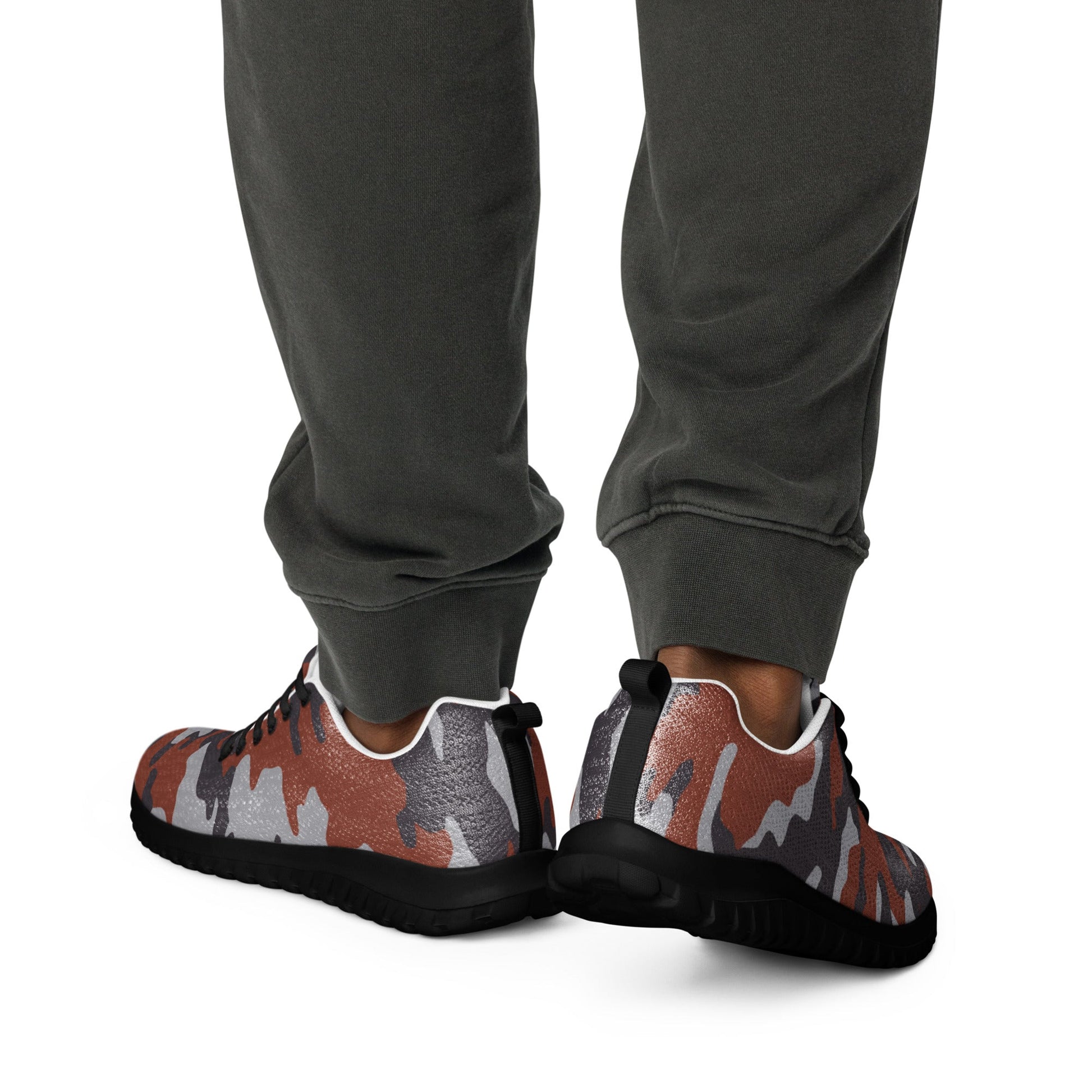 Russian Flora Red CAMO Mens Athletic Shoes
