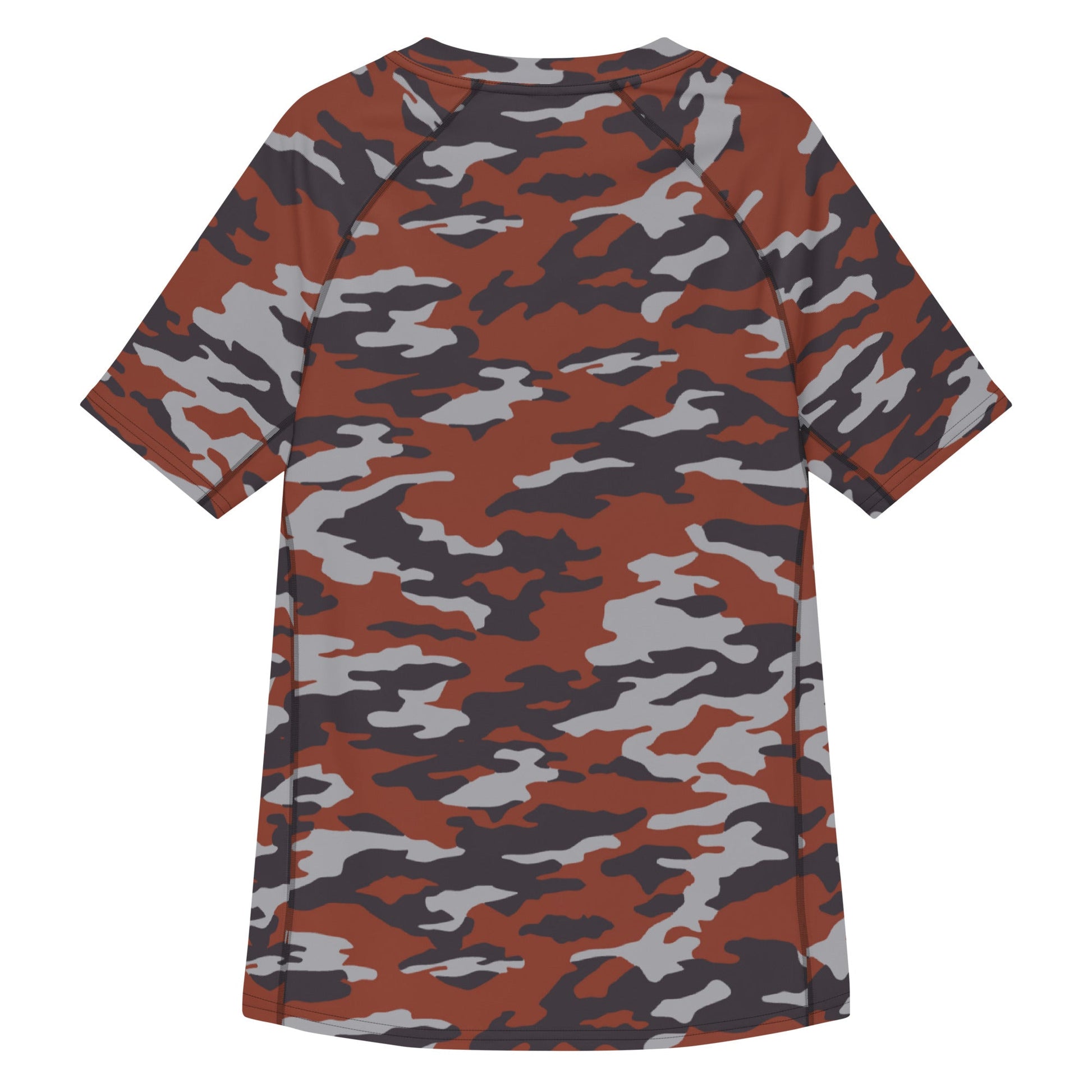 Russian Flora Red CAMO Mens Short-Sleeve Rash Guard