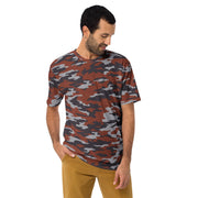 Flora Red Russian CAMO Mens T-Shirt