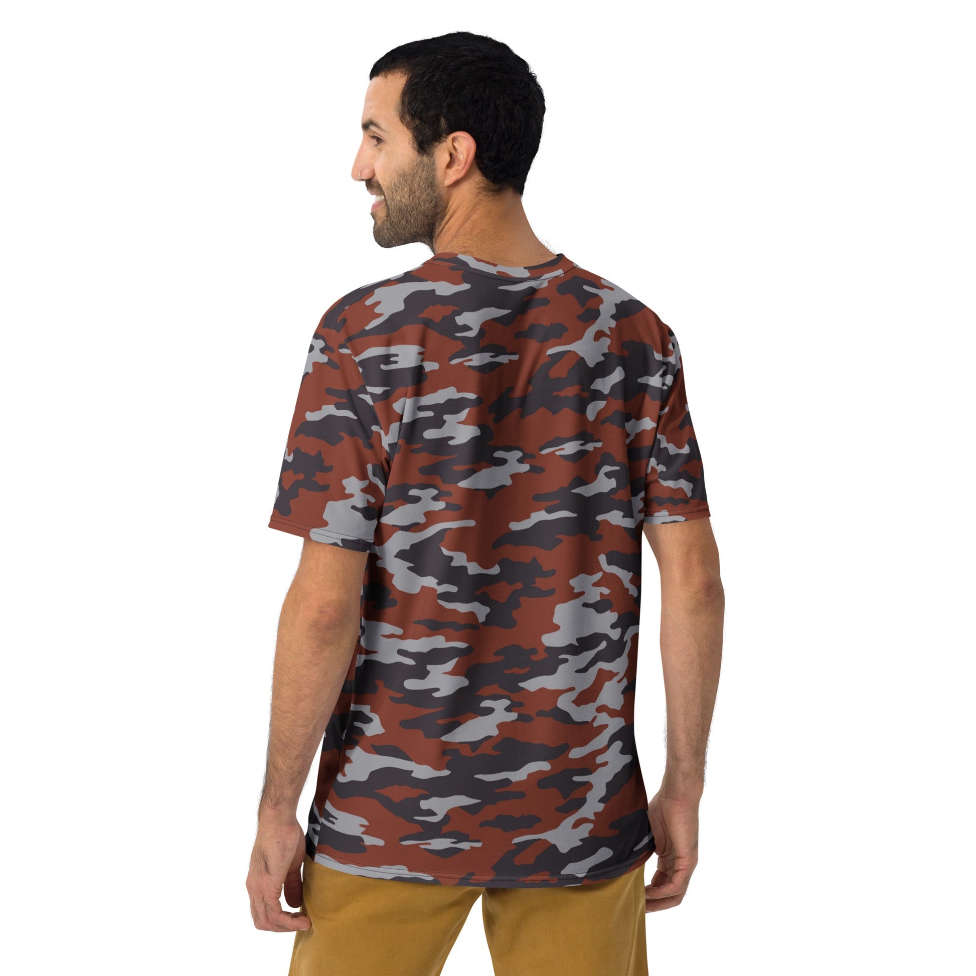 Russian Flora Red CAMO Mens T-Shirt