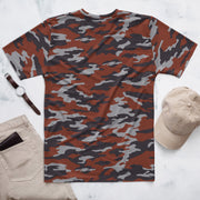 Flora Red Russian CAMO Mens T-Shirt